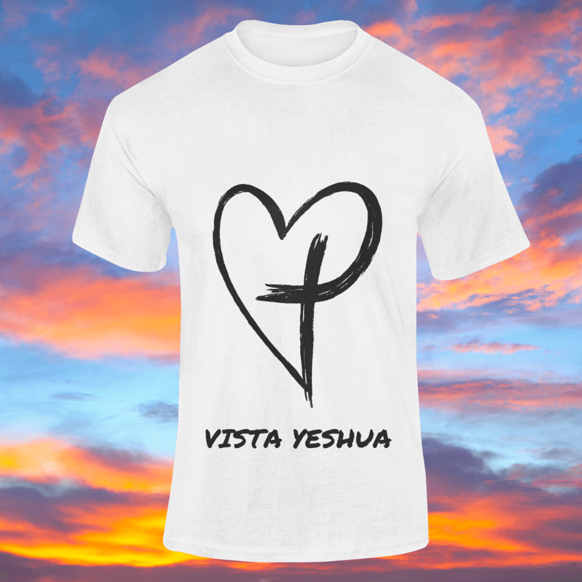 Nome do produto: Coleção Vista Yeshua - Cruz - T-Shirt Classic