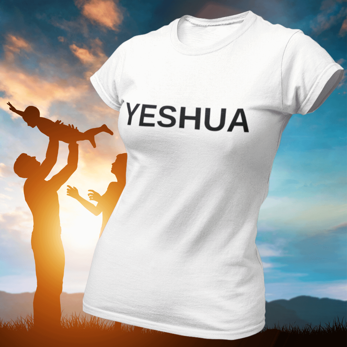 Nome do produto: Coleção Yeshua - Baby Long Classic - Fonte Arimo Bold 