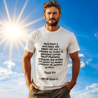 Vista Yeshua - T-shirt Classic -   Tiago 4:4 