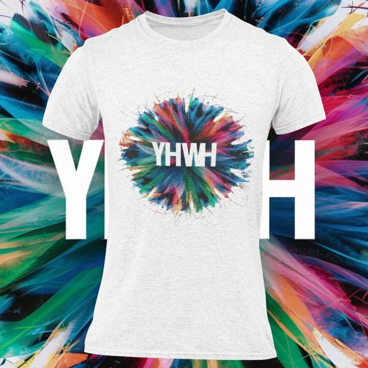 Nome do produto: Vista Yeshua - T-Shirt Classic - YHWH - 036