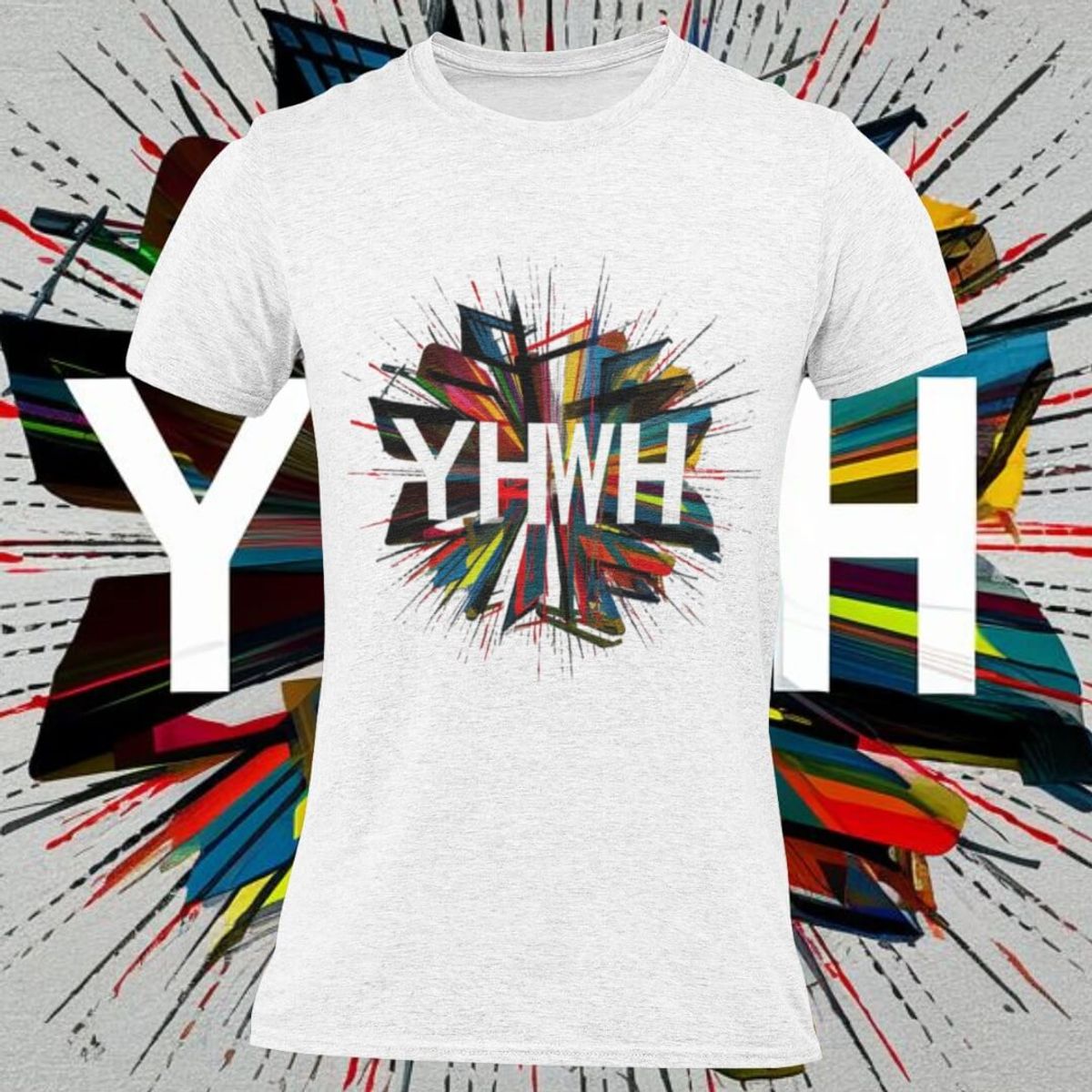 Nome do produto: Vista Yeshua - T-Shirt Classic - YHWH - 037
