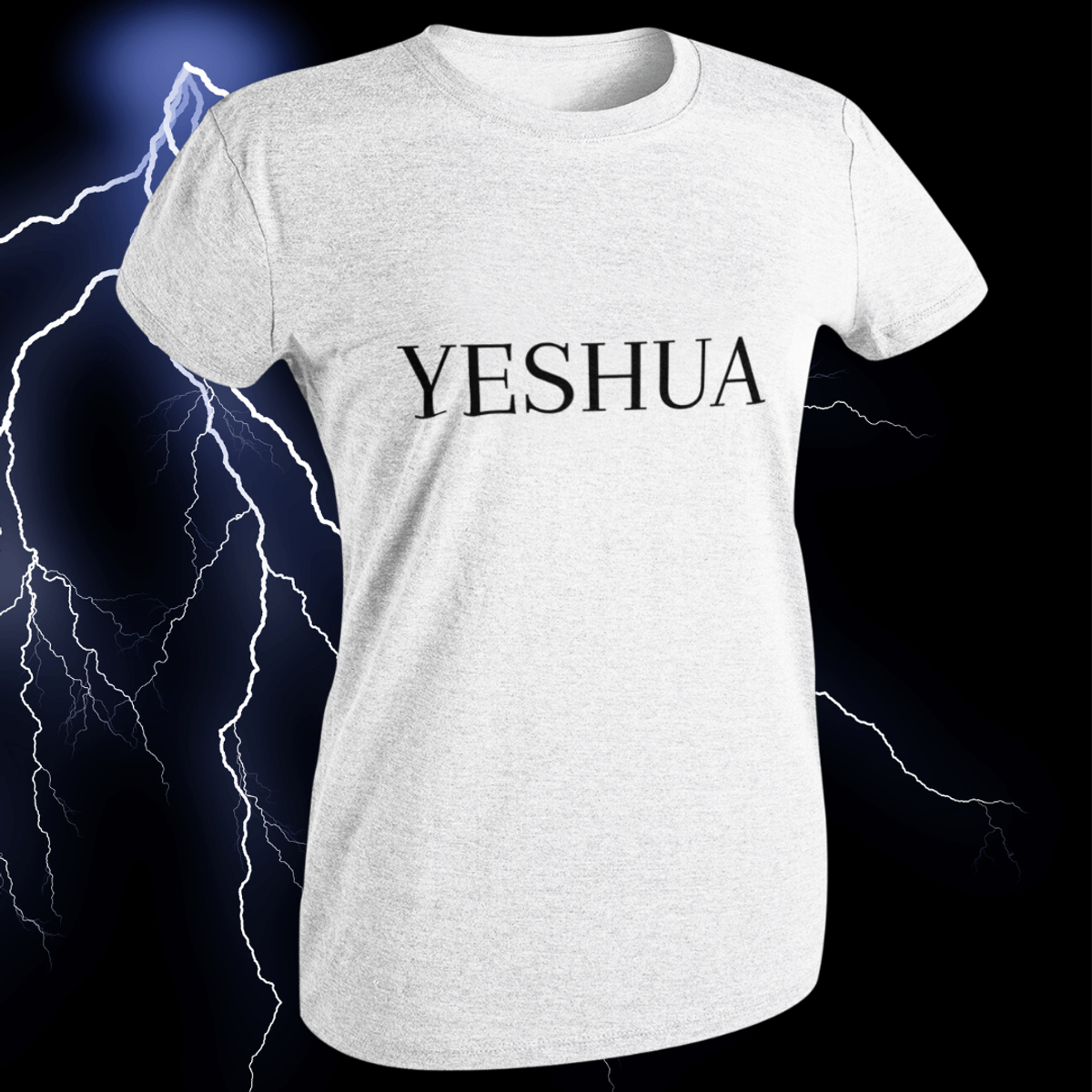 Nome do produto: Coleção Yeshua - T-Shirt Classic - Fonte Arapei Regular