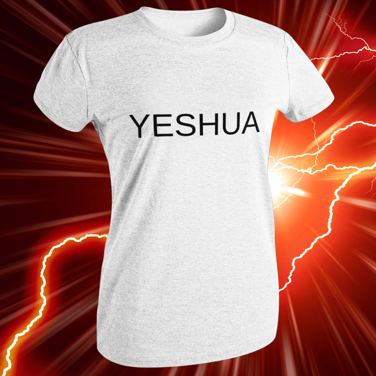 Nome do produto: Coleção Yeshua - T-Shirt Classic - Fonte Arimo Regular