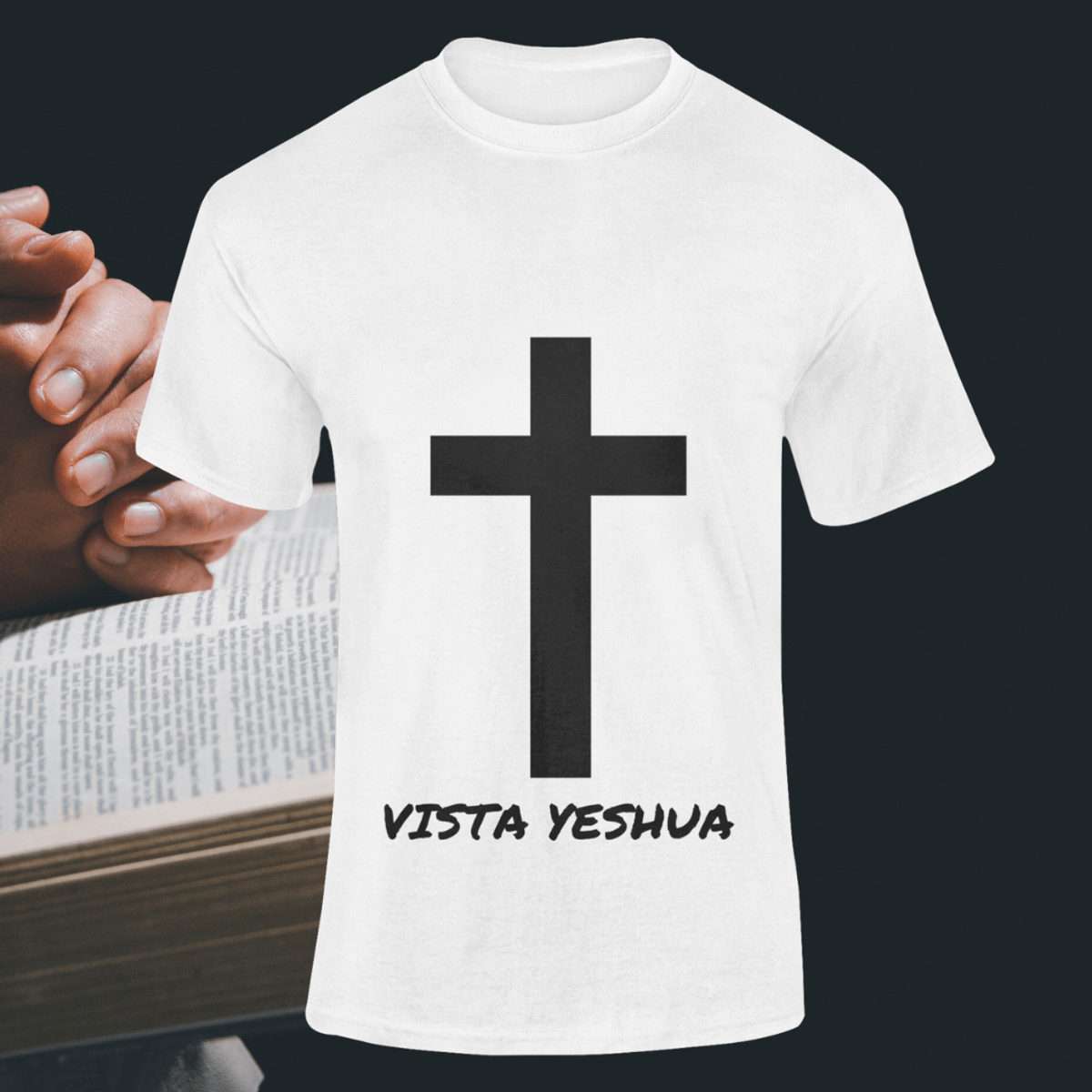 Nome do produto: Coleção Vista Yeshua - Cruz - T-Shirt  Classic
