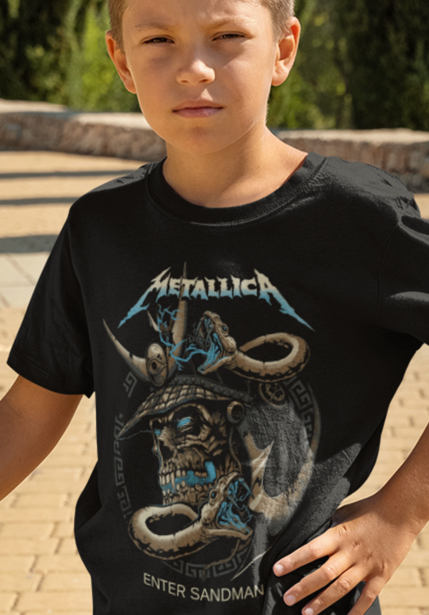 Nome do produto: Metallica Infantil (10 a 14 anos)