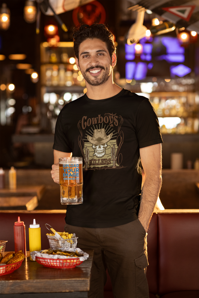 Nome do produto: Camiseta Cavalaria Cowboy Caveira 