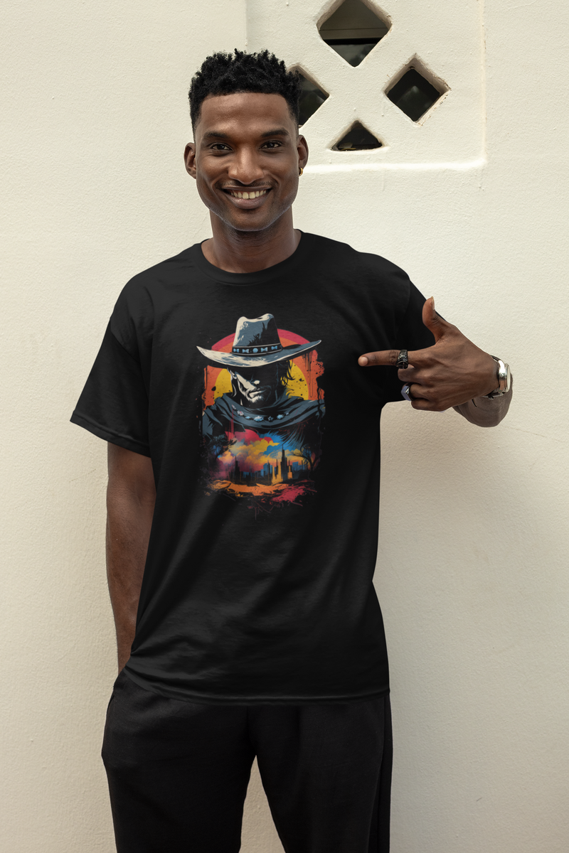 Nome do produto: Camiseta Cavalaria Cowboy na Cidade