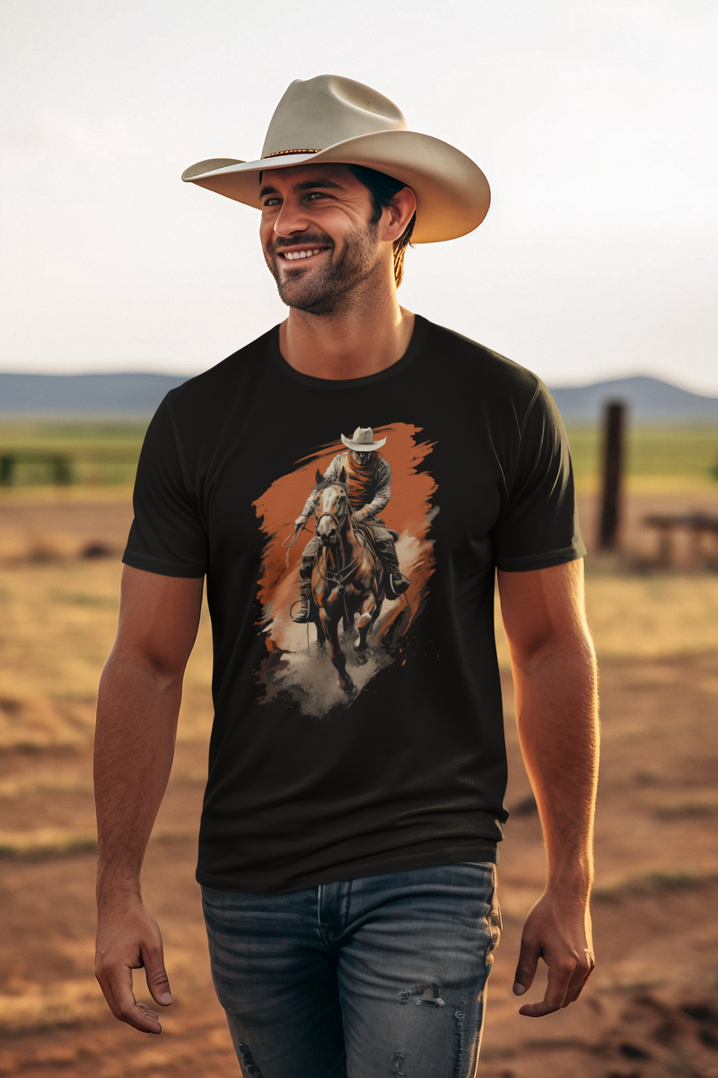 Nome do produto: Camiseta Cavalaria Cowboy