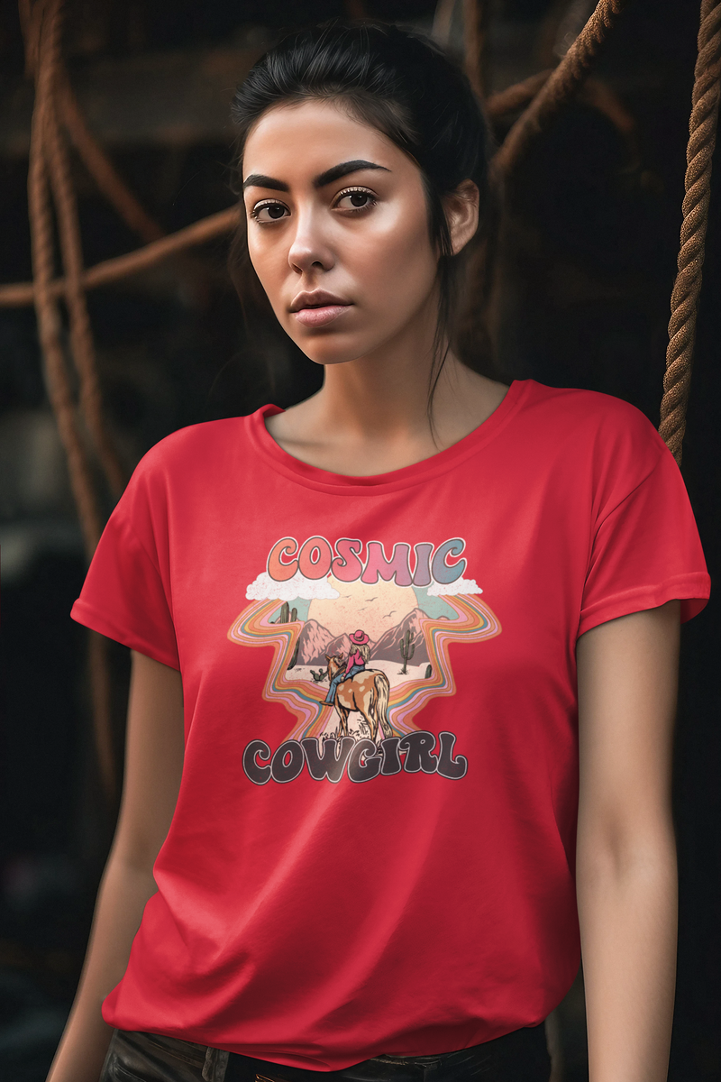 Nome do produto: Cavalaria Cowgirl Cósmica