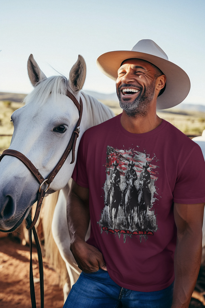 Nome do produto: Camiseta Cavalaria Cavalry