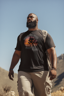 Nome do produtoCamiseta PLUS SIZE Cavalaria Selvagem e Livre, Arvore Joshua