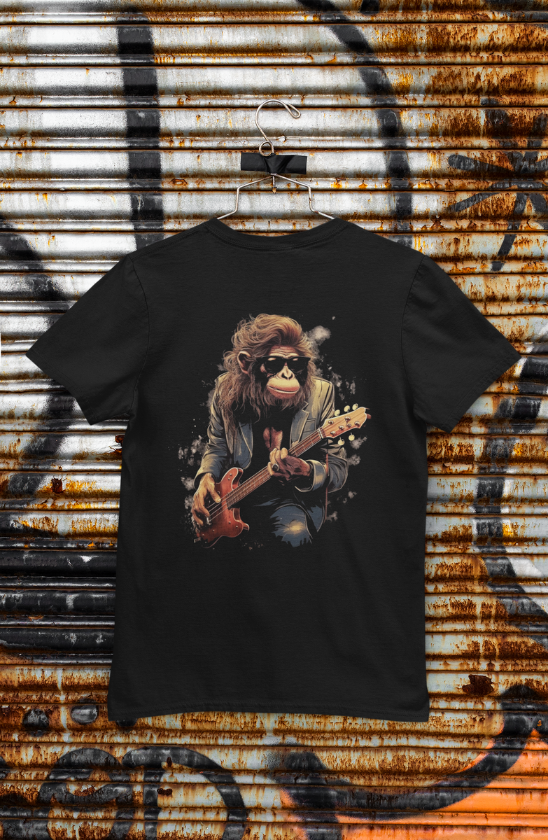 Nome do produto: Camiseta Quality - Bass Player - Monkey Business