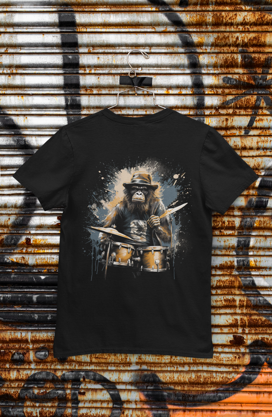 Camiseta Quality - Drummer - Monkey Business