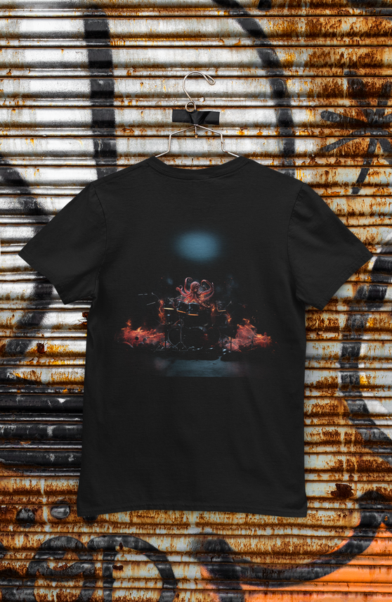 Camiseta Quality - Octopus Drummer  