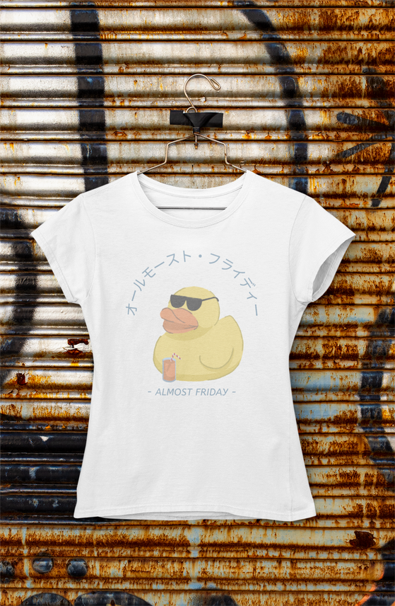 Camiseta Quality Baby Long - Mr. Duck - Almost Friday 