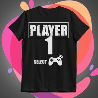 Nome do produtoPlayer 1 Camiseta