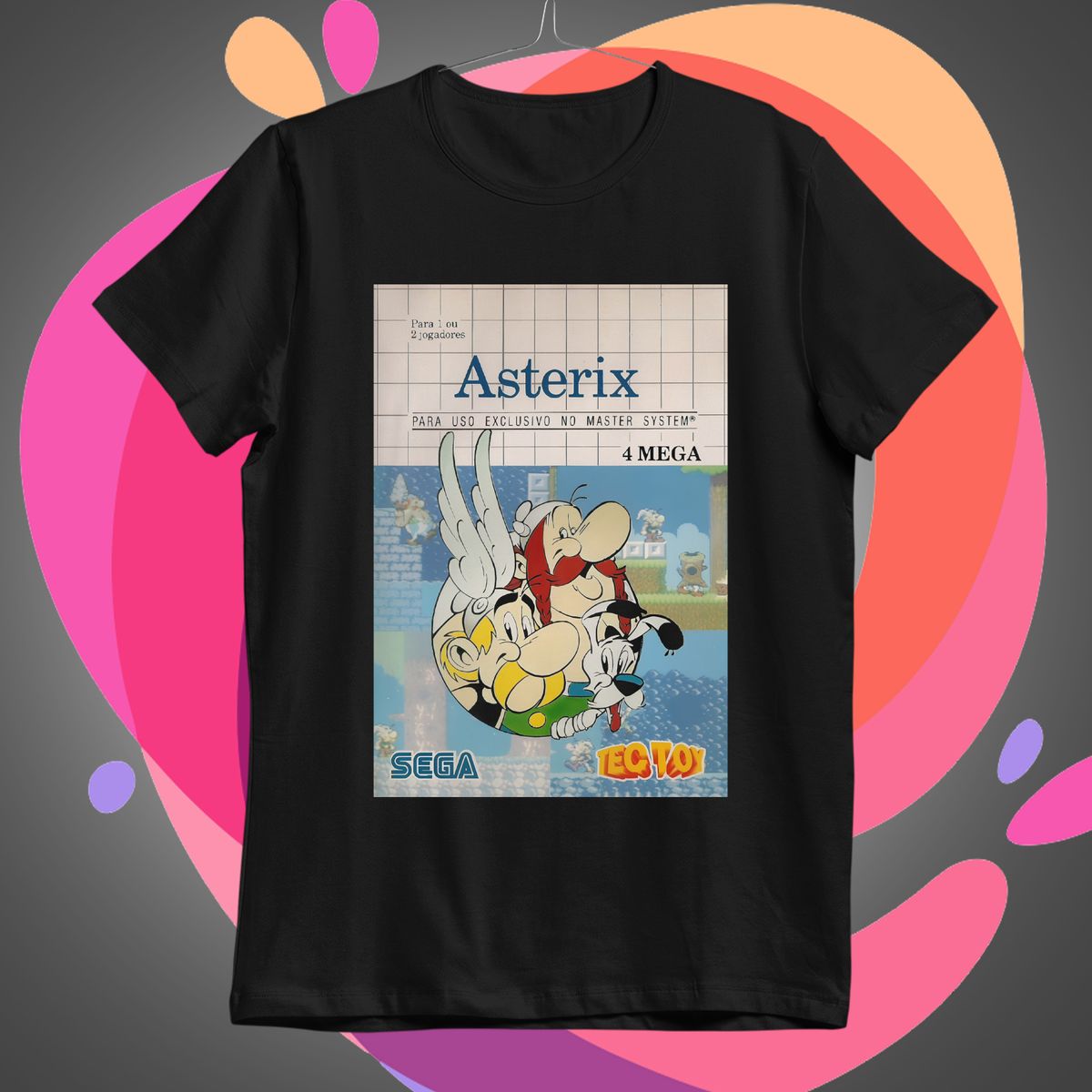 Nome do produto: Asterix Camiseta Retro