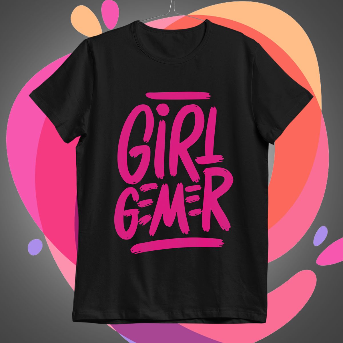 Nome do produto: Girl Gamer Camiseta