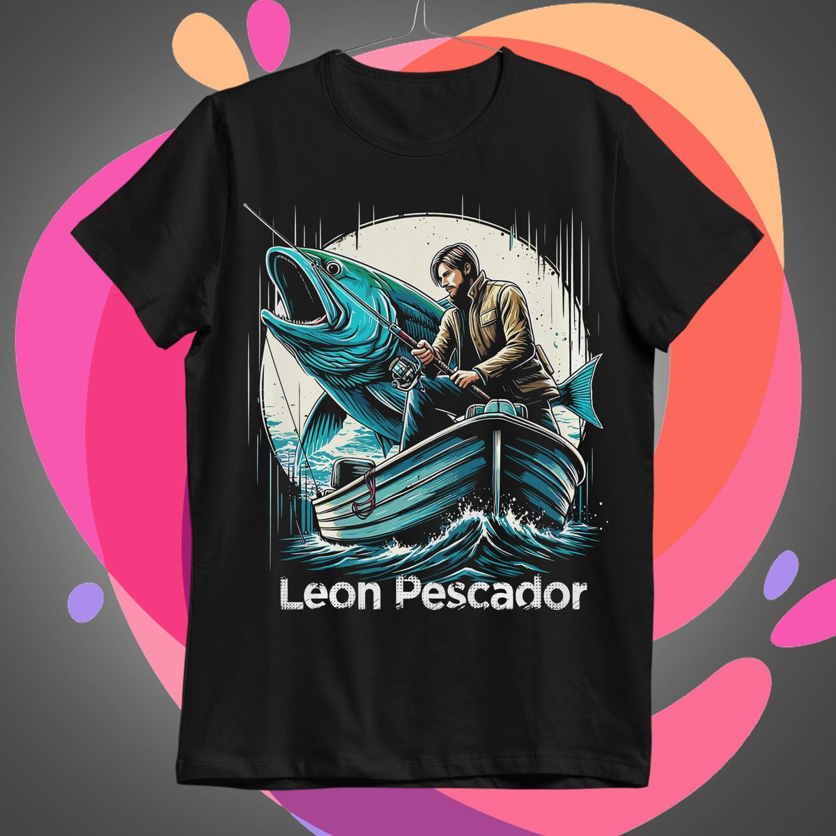 Nome do produto: Leon 03 Camiseta