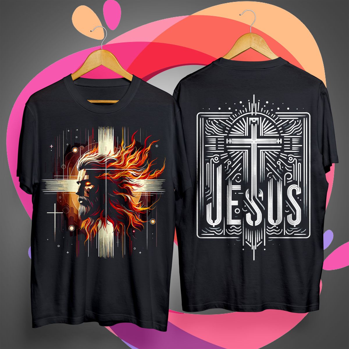 Nome do produto: Jesus 16 Camiseta Frente e Costas
