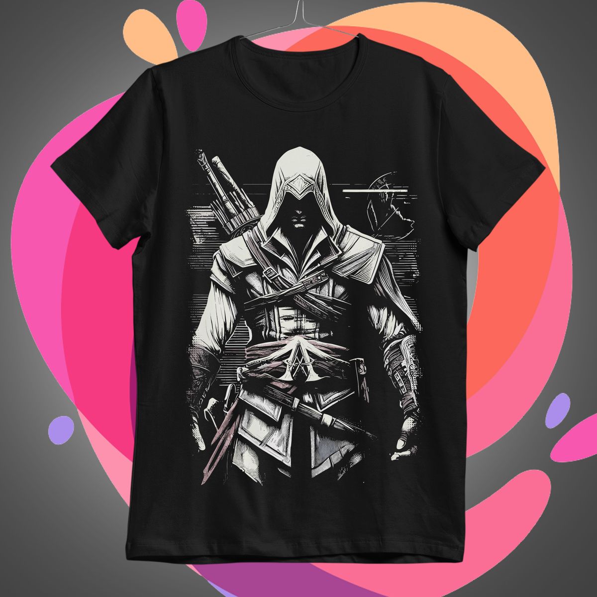 Nome do produto: Assassin\'s Creed 01 Camiseta