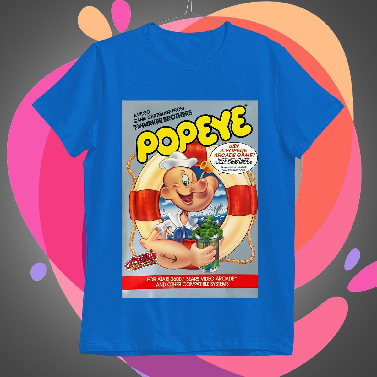 Nome do produto: Popeye Camiseta Retro