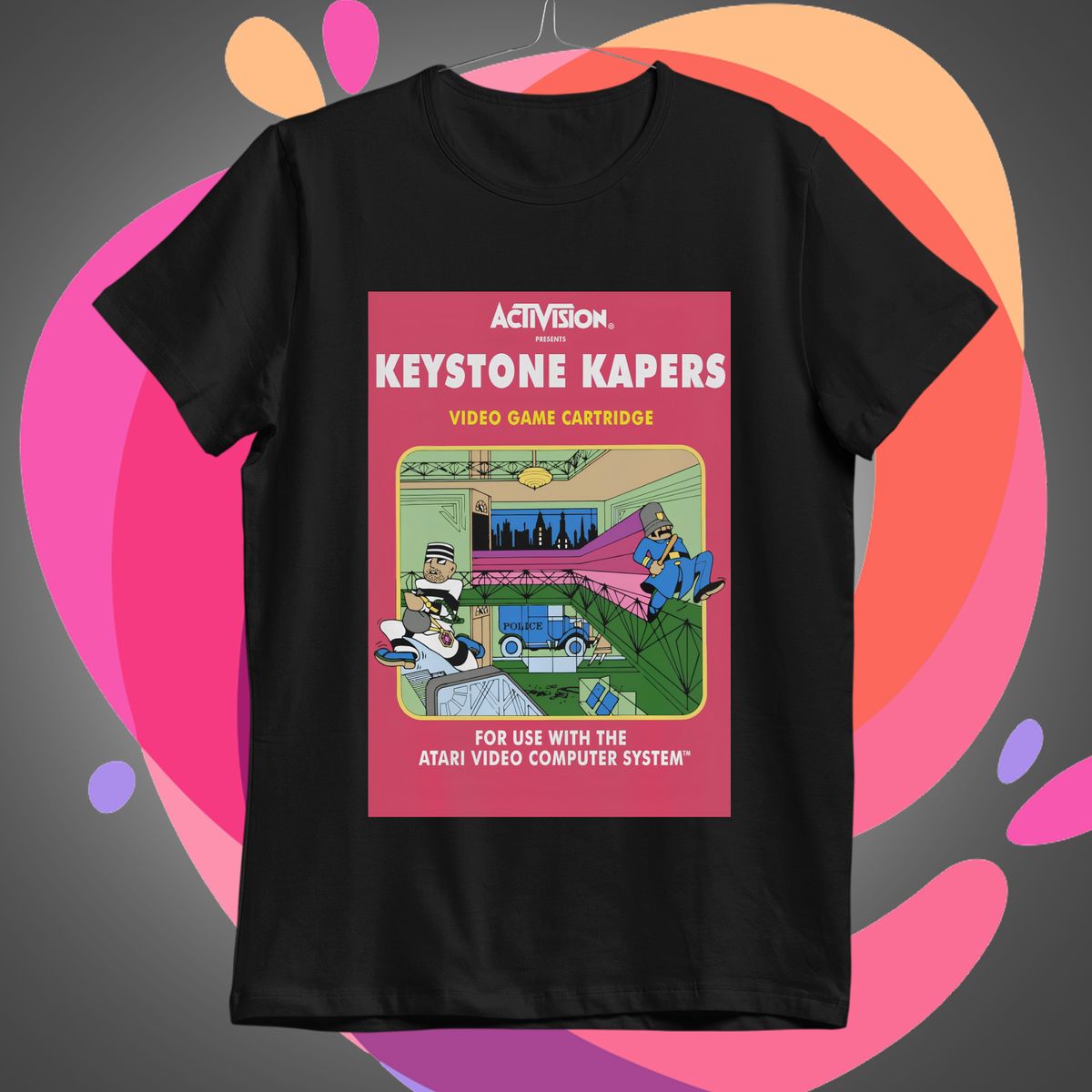 Nome do produto: Keystone Kapers 01 Camiseta Retro