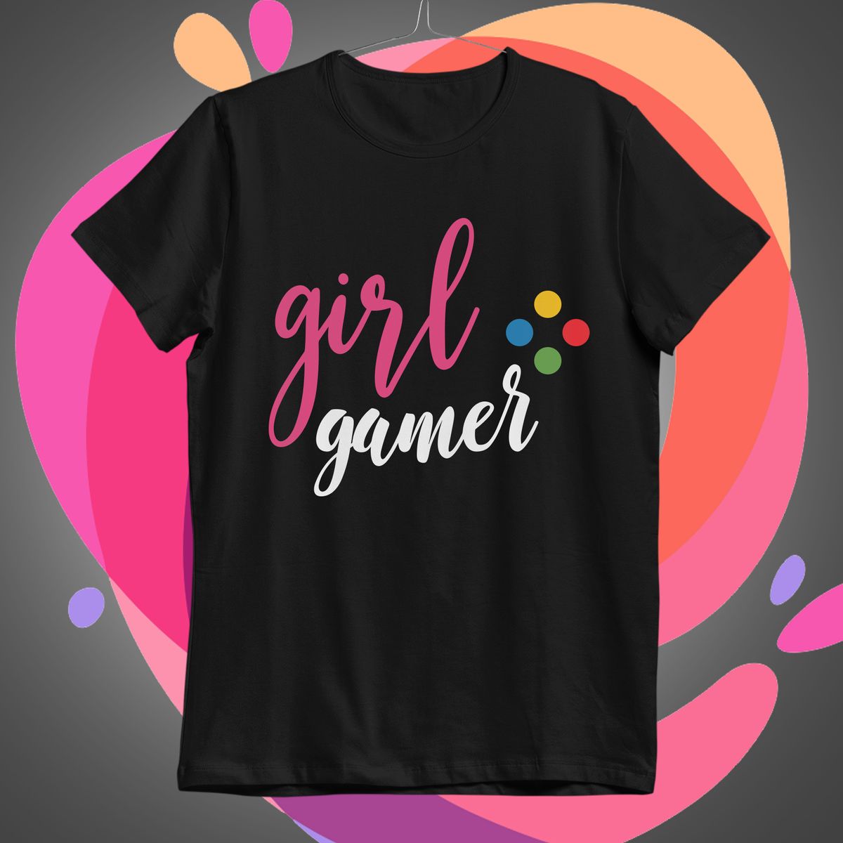 Nome do produto: Girl Gamer 02 Camiseta