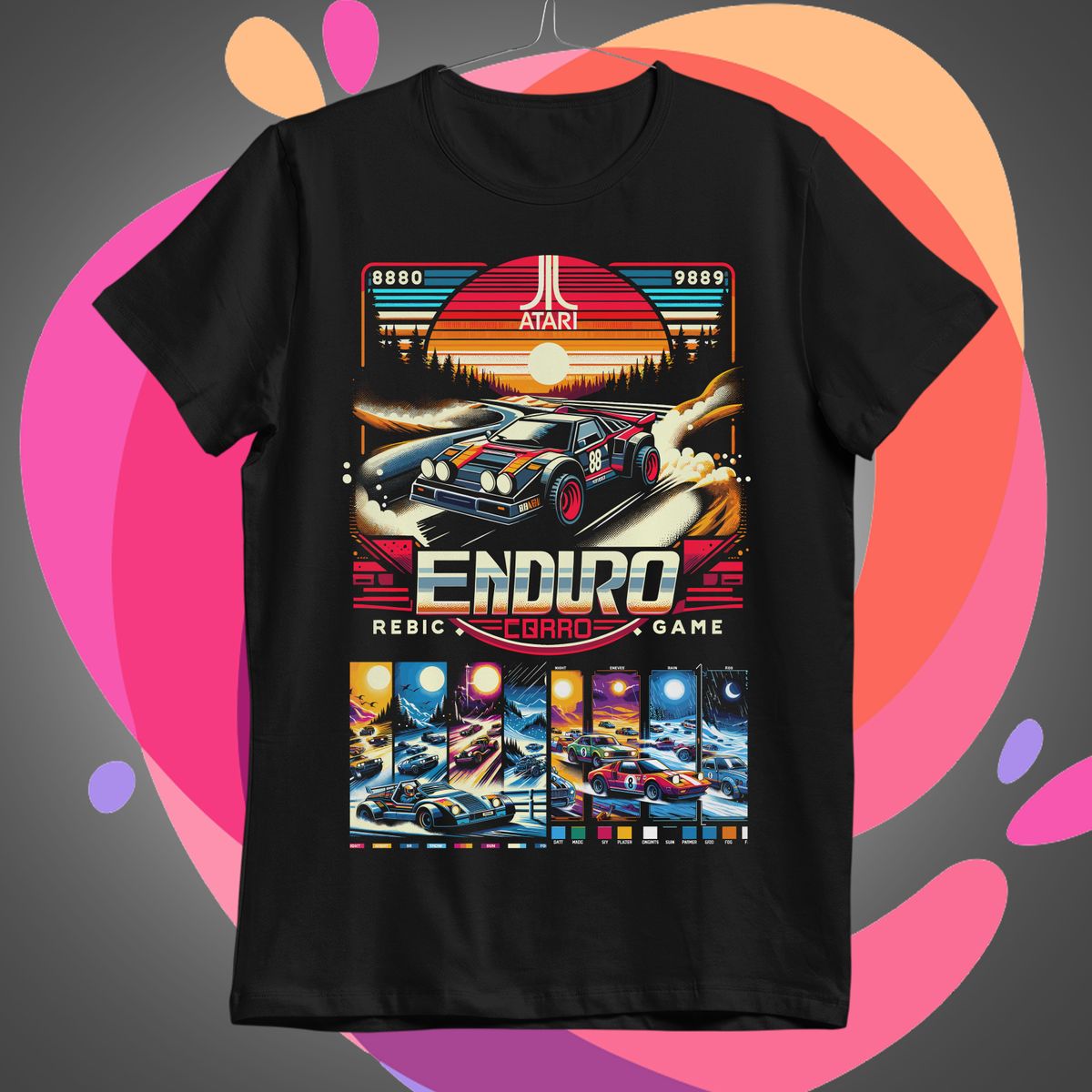 Nome do produto: Enduro 02 Camiseta Retro