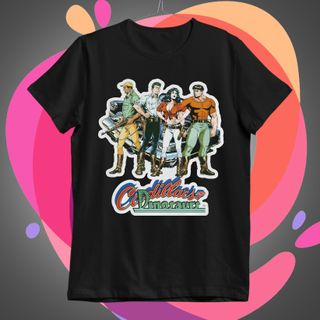 Cadillacs and Dinosaurs Camiseta Retro