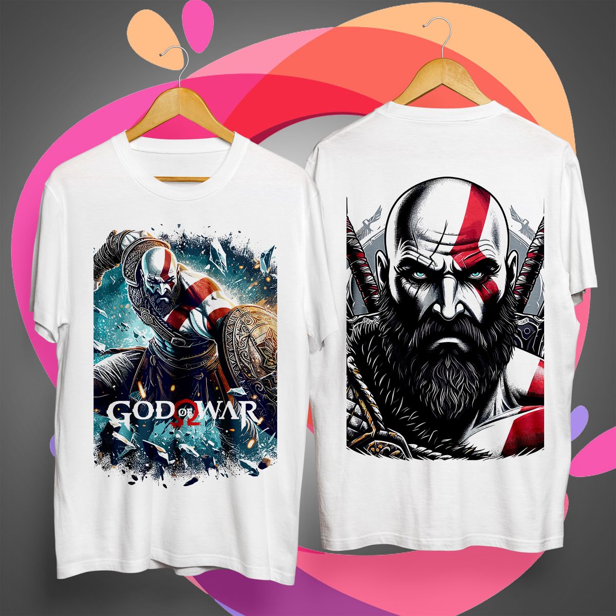 Nome do produto: Kratos Spartano Camiseta