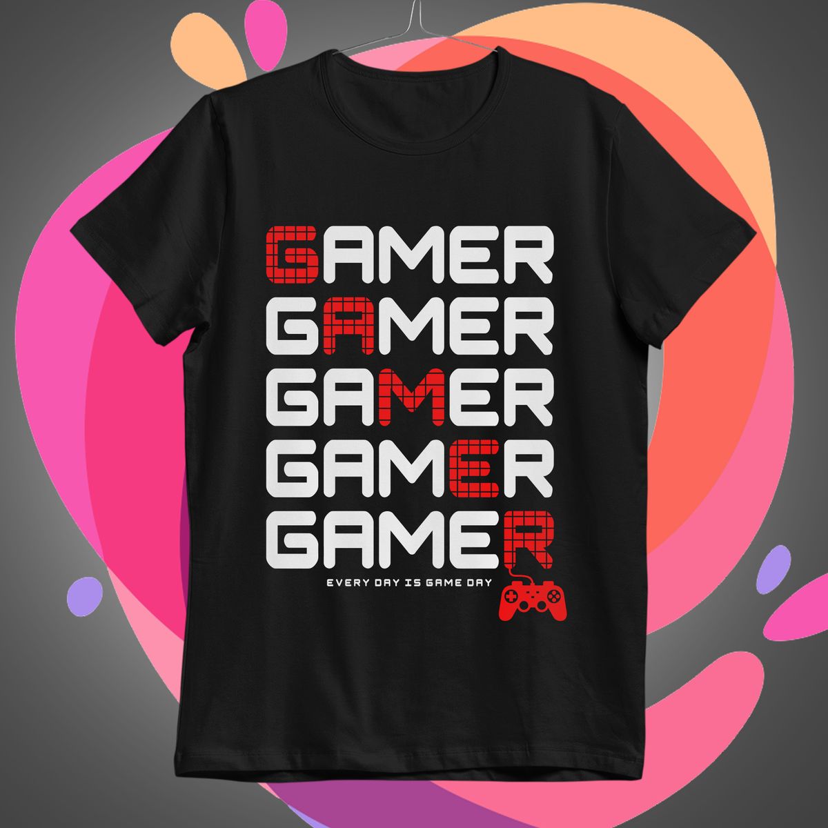 Nome do produto: Gamer Camiseta