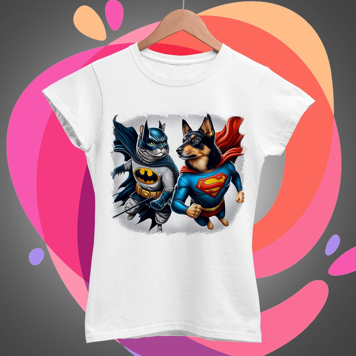 Nome do produto: Batcat e Superdog 02 Baby Long