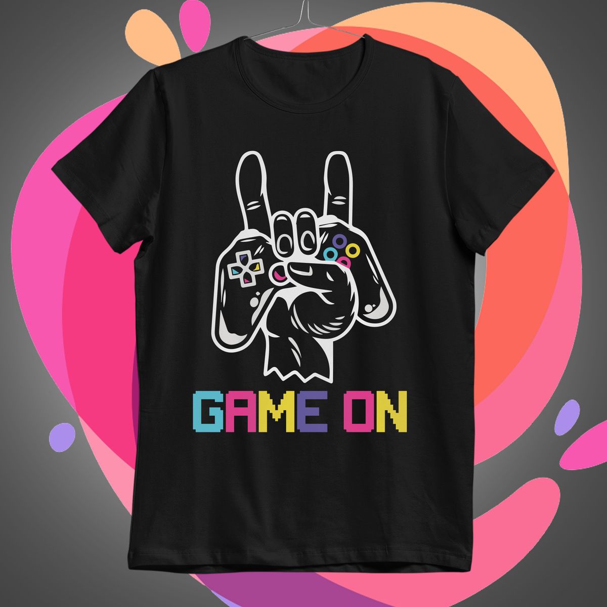 Nome do produto: Game On Camiseta