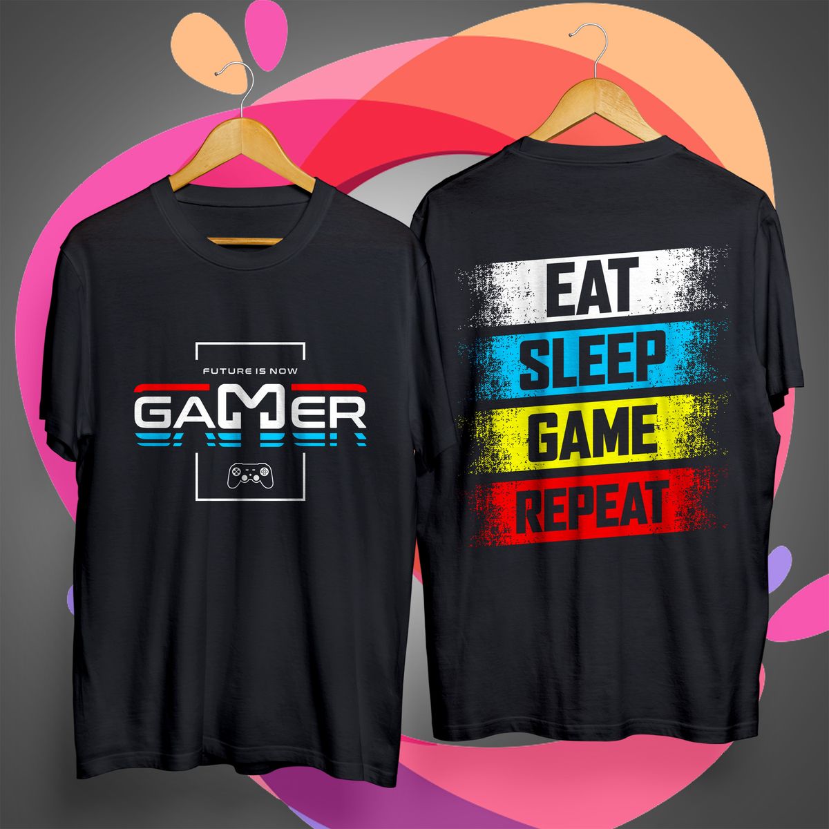 Nome do produto: Future is now game Camiseta