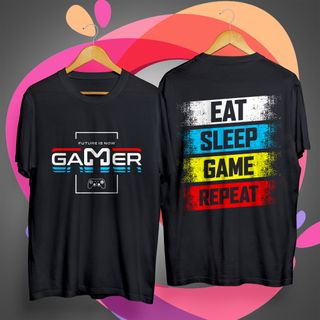 Nome do produtoFuture is now game Camiseta