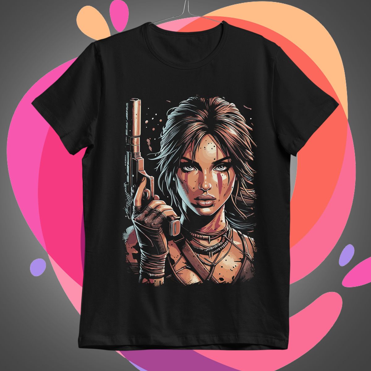 Nome do produto: Tomb Raider 01 Camiseta