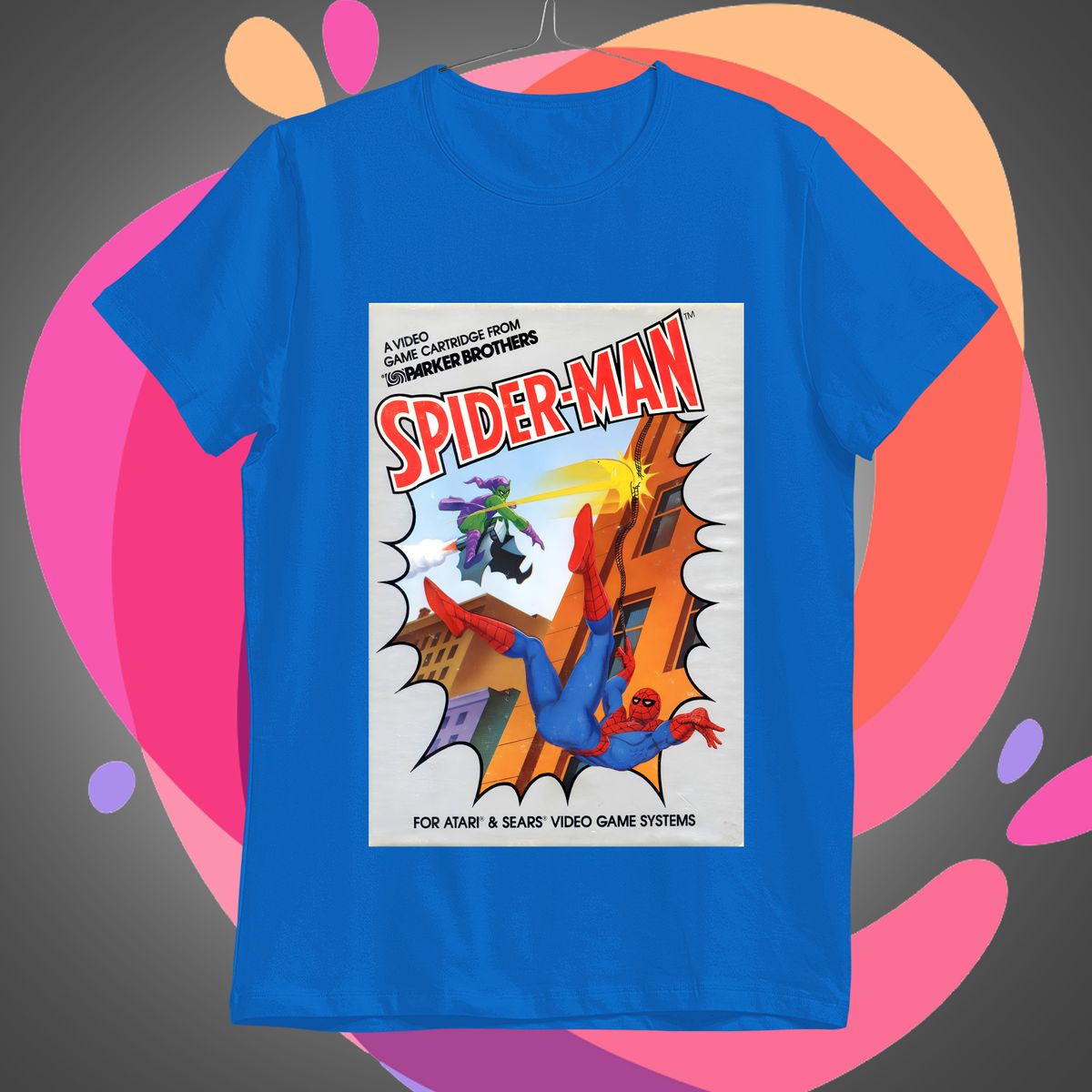 Nome do produto: Spider-Man Camiseta Retro