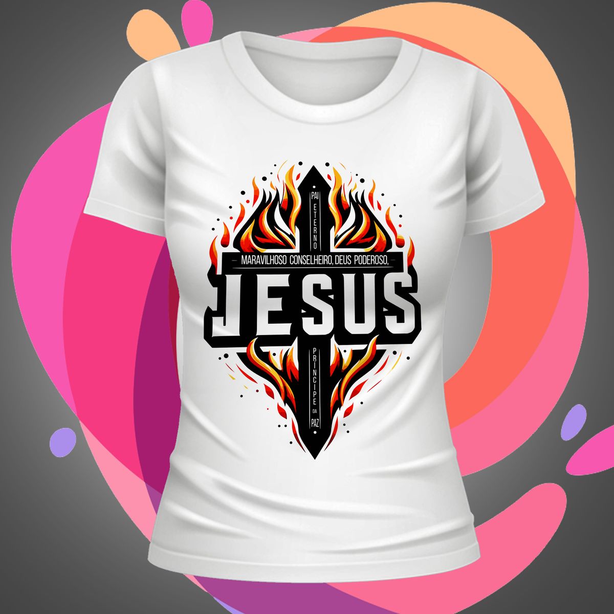 Nome do produto: Jesus 06 Camiseta