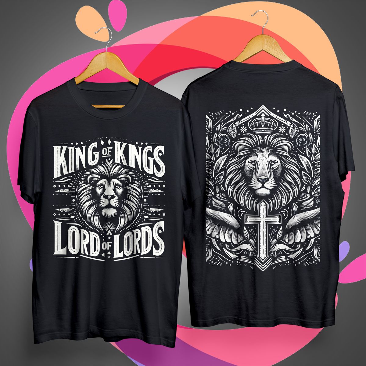 Nome do produto: King of Kings 06 Camiseta Frente e Costas