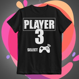 Nome do produtoPlayer 3 Camiseta