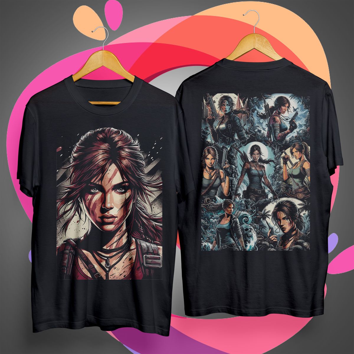 Nome do produto: Tomb Raider Camiseta