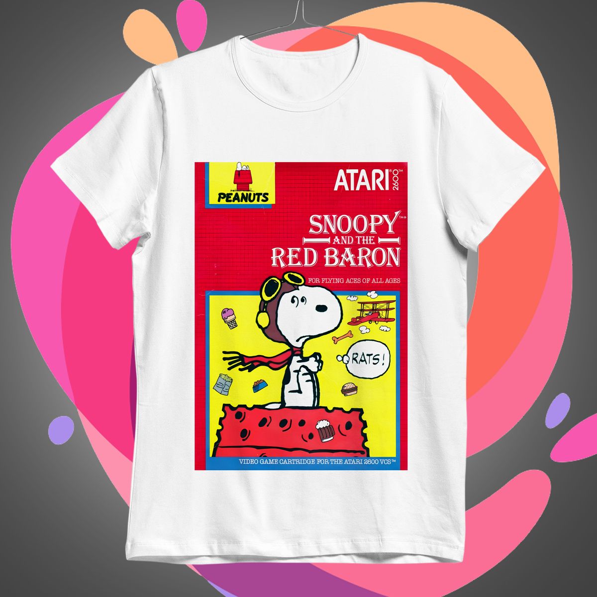 Nome do produto: Snoopy Camiseta Retro