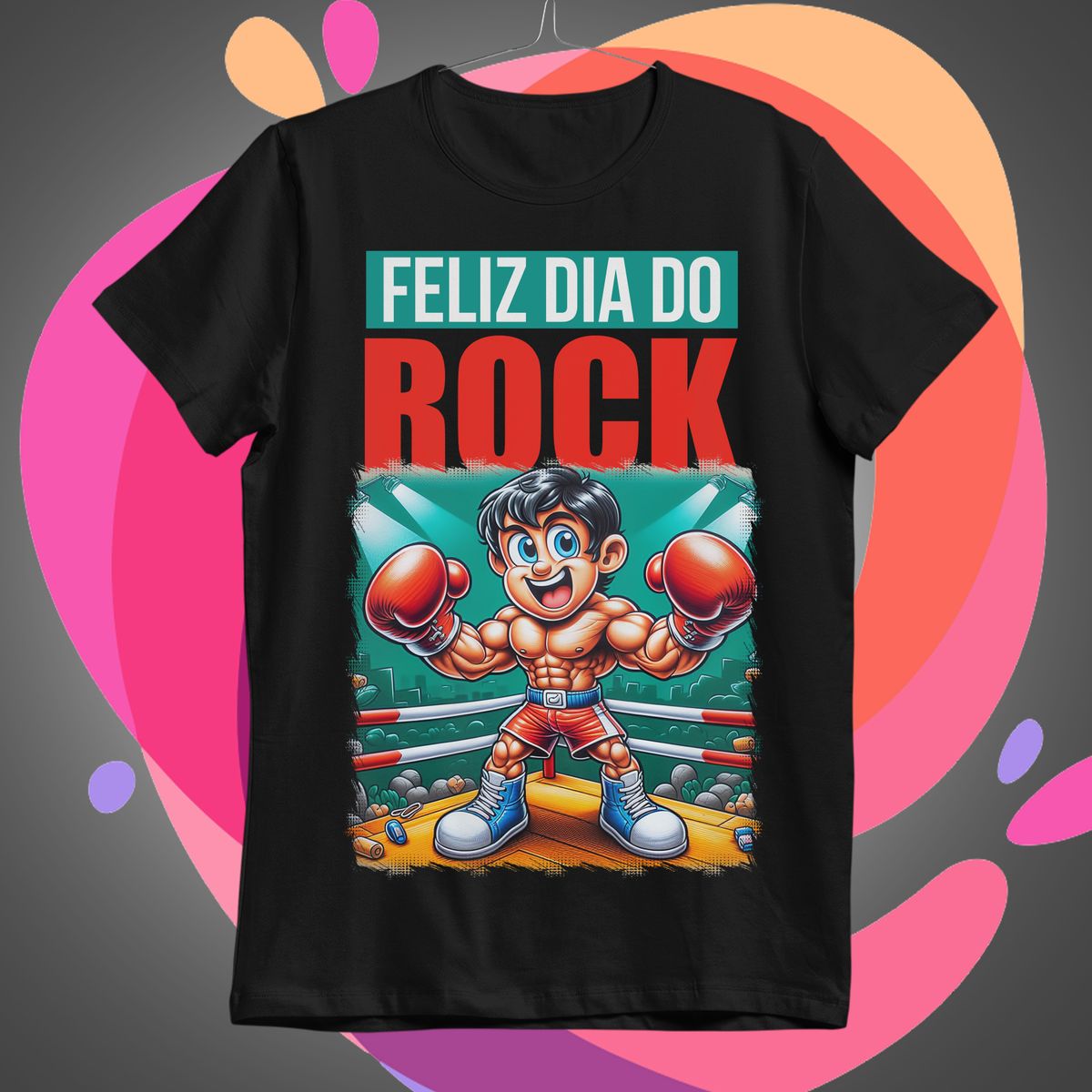Nome do produto: Meme Feliz dia do Rock Plus size