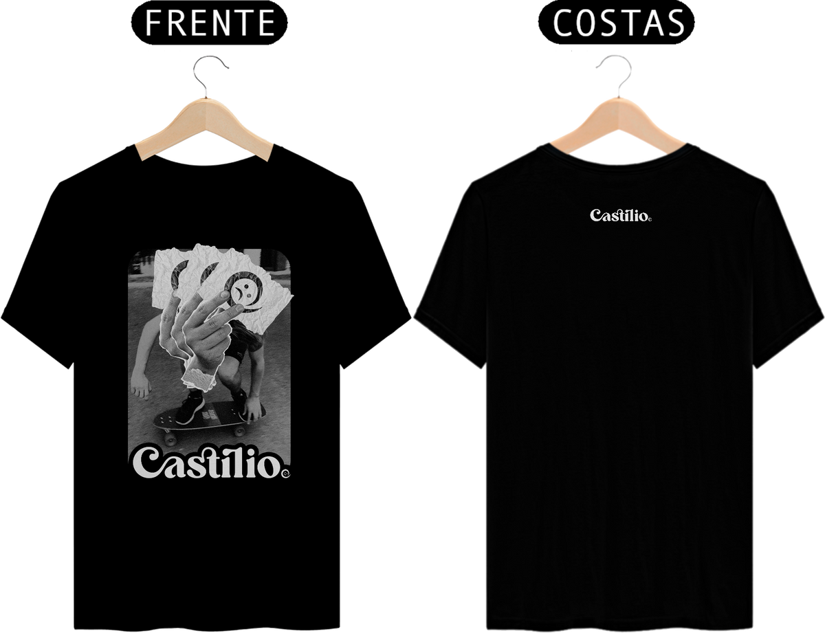 Nome do produto: T-shirt Remendos Frt - Castilio®