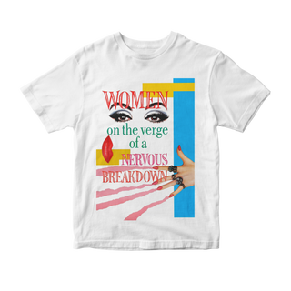 Nome do produtoCamiseta Women On The Verge of a Nervous Breakdown (Almodóvar)