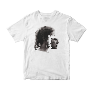 Camiseta Amy Dunne P&B - Gone Girl (Garota Exemplar)