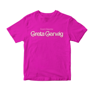 Nome do produtoCamiseta Greta Gerwig - Barbie