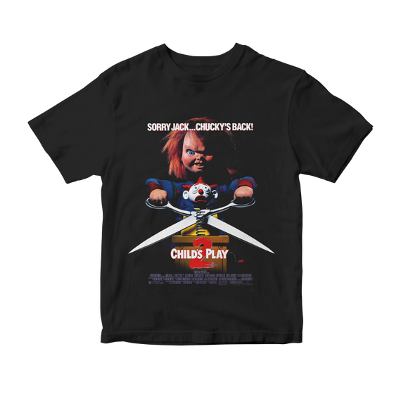 Camiseta Child's Play 2 - Brinquedo Assassino 2 (Chucky)