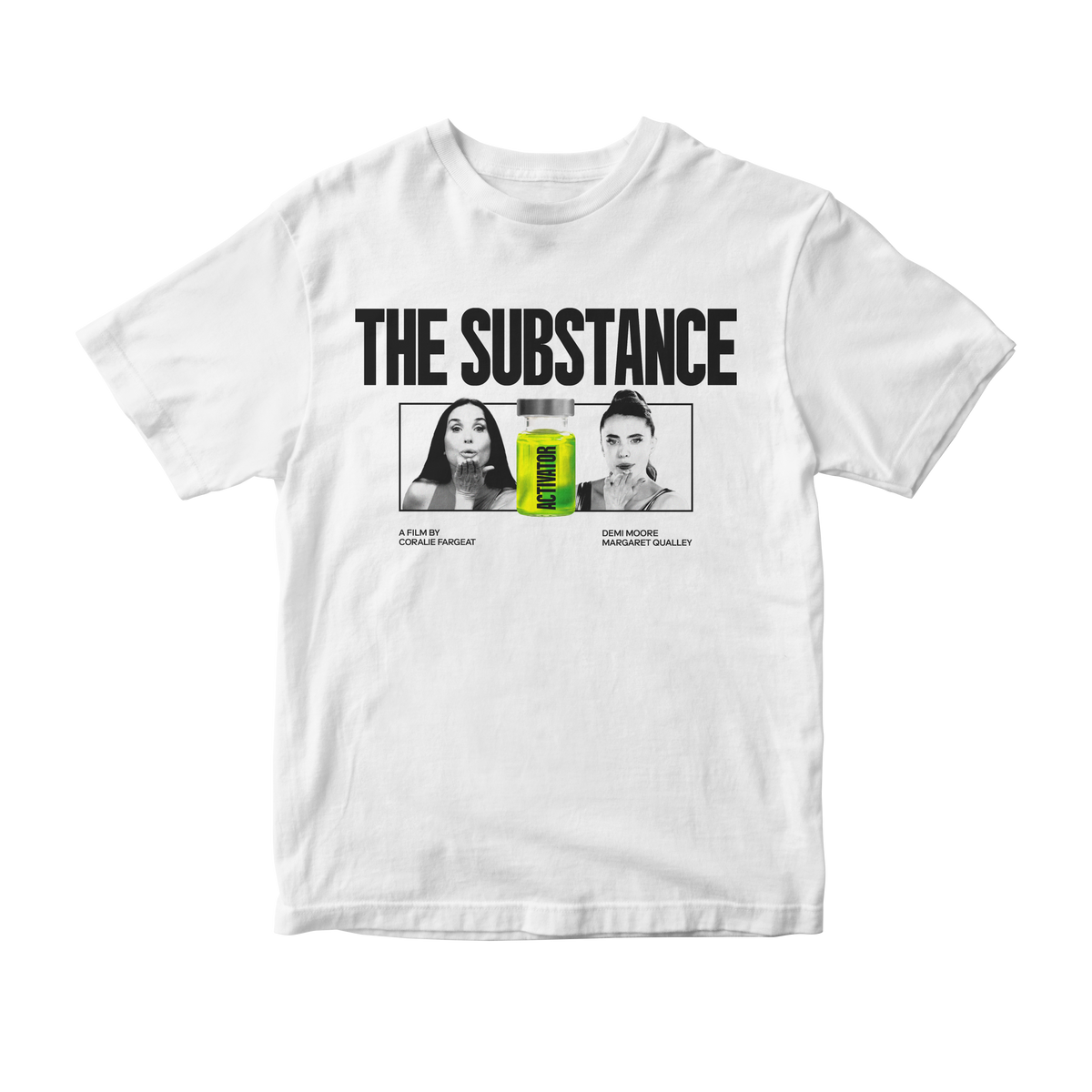 Nome do produto: Camiseta The Substance - A Substância (White)